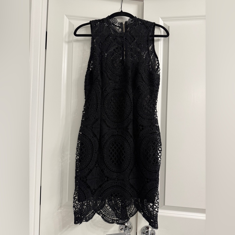 I.N. San Francisco Black Lace Dress